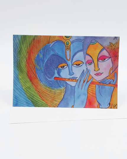 Wenskaart Krishna (F20067)