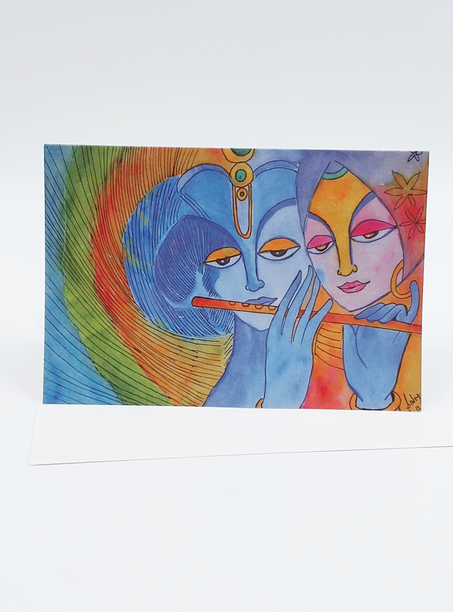 Wenskaart Krishna (F20067)
