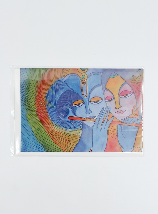 Wenskaart Krishna (F20067)