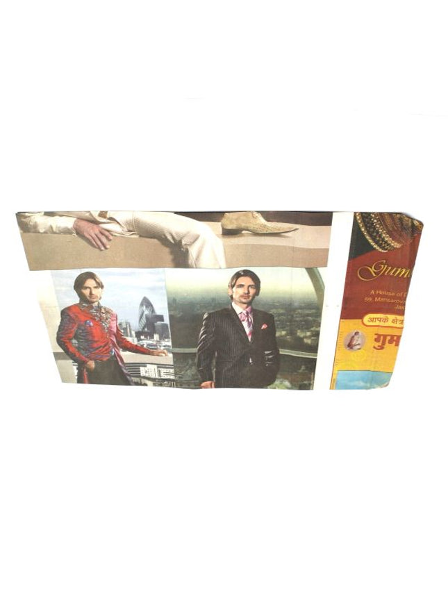 Worldbag groot gelijmd 24x37 cm