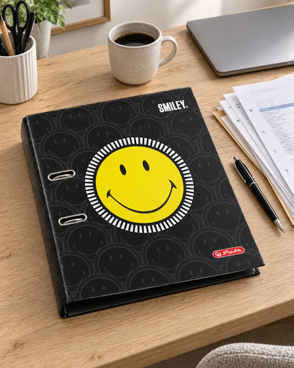 Ringmap recycled karton - Smiley