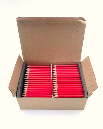 Rood mini-potlood (ca. 9 cm)